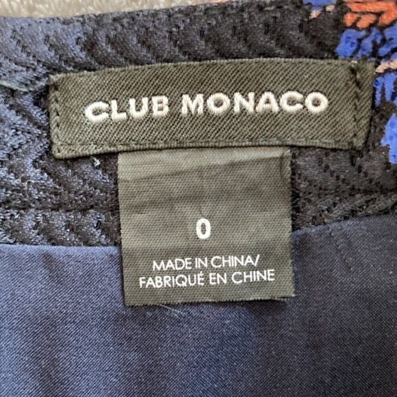 CLUB Monaco Wool Silk Camissa Skirt - Picture 9 of 10